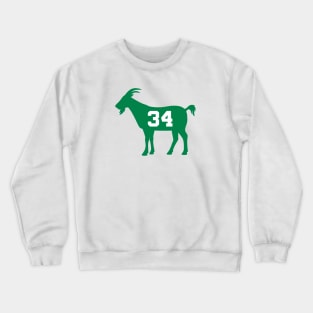 BOS GOAT - 34 - White Crewneck Sweatshirt